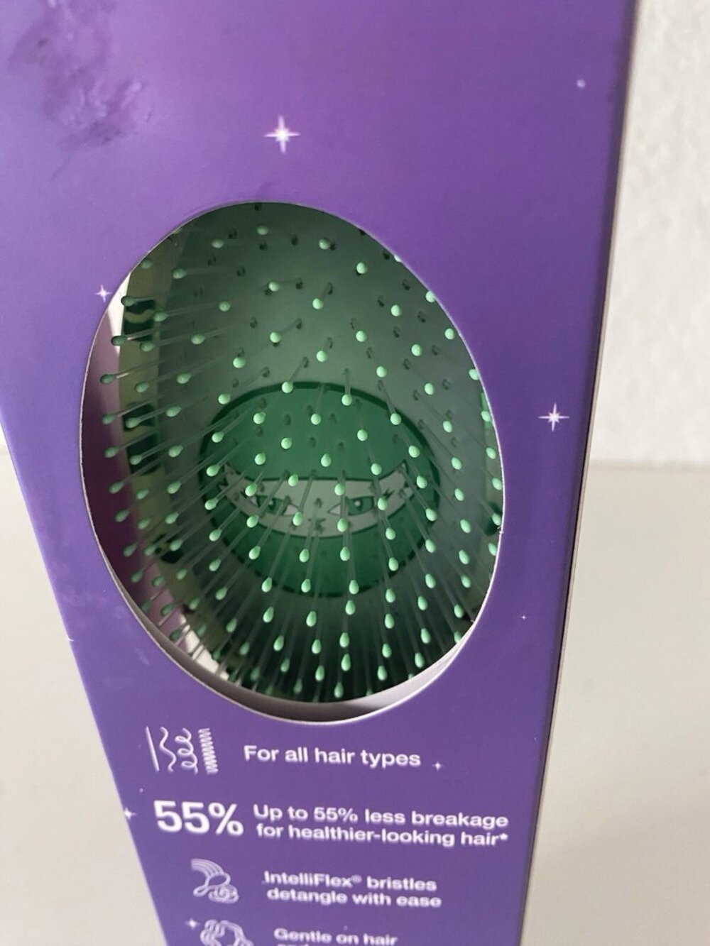 Wet Brush Bratz JADE Original Detangler & 3 Specialty Hair Elastics Wet Or Dry - Picture 6 of 9